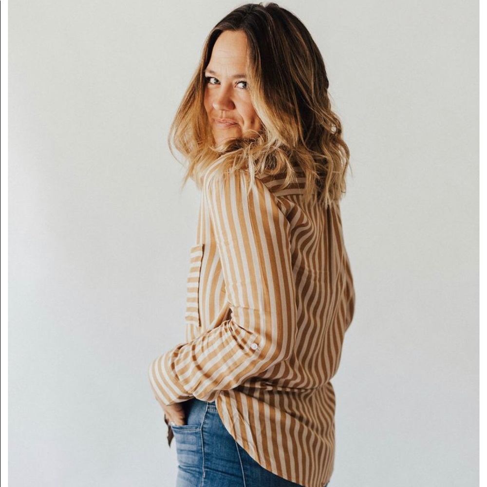 Carly Jean button up blouse